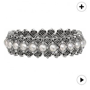 Brighton Alcazar Pearl Stretch Bracelet